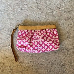 SOLD Coach Wristlet
